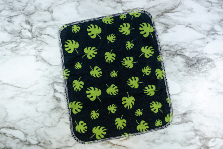 Paperless Towels - Palm Leaves on Black