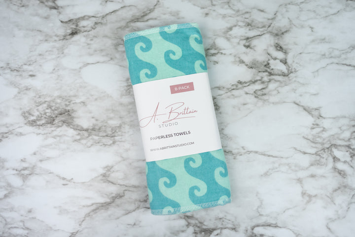 Paperless Towels - Ocean Waves