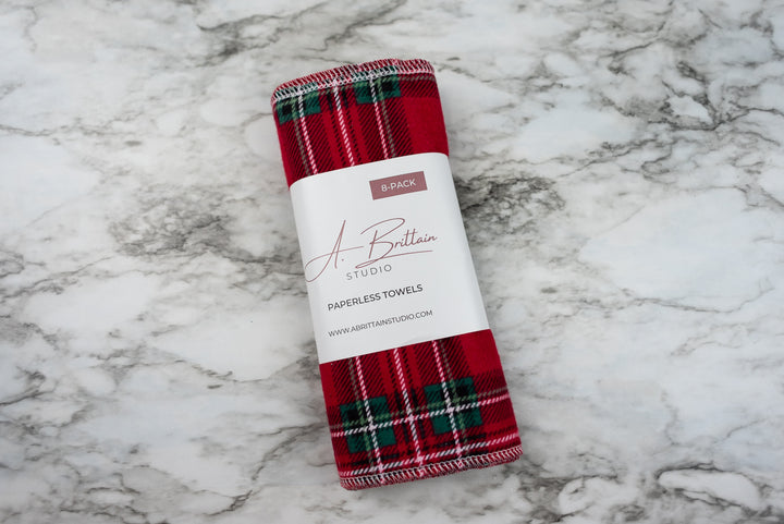 Paperless Towels - Red Plaid