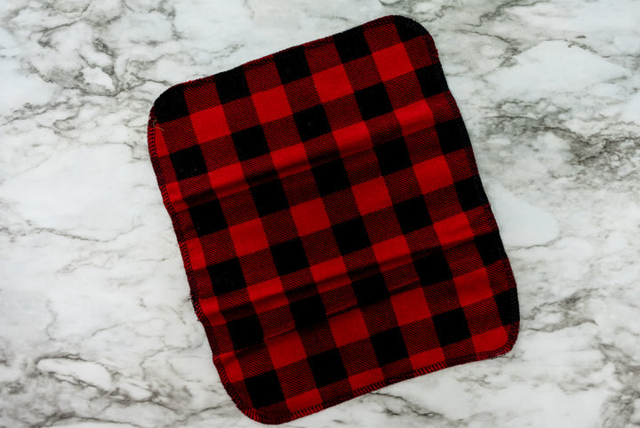 Paperless Towels - Red & Black Buffalo Check