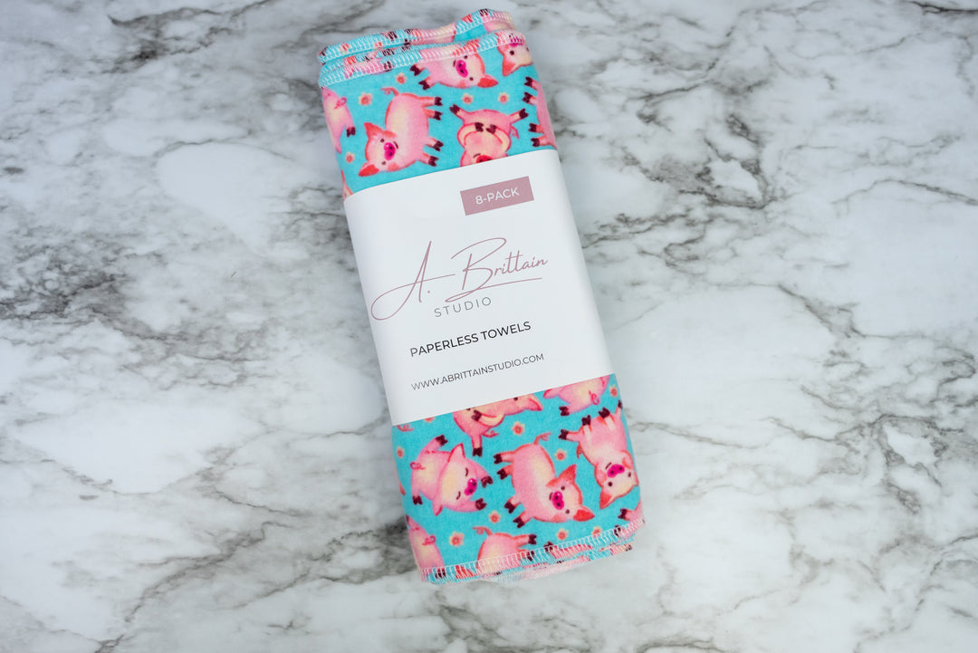 Paperless Towels - Little Piggies