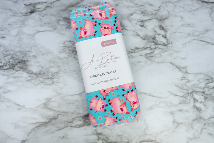 Paperless Towels - Little Piggies