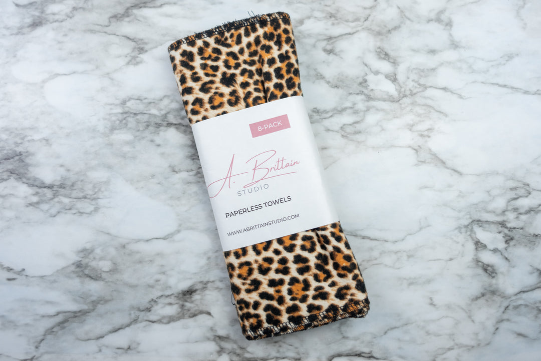 Paperless Towels - Leopard Print