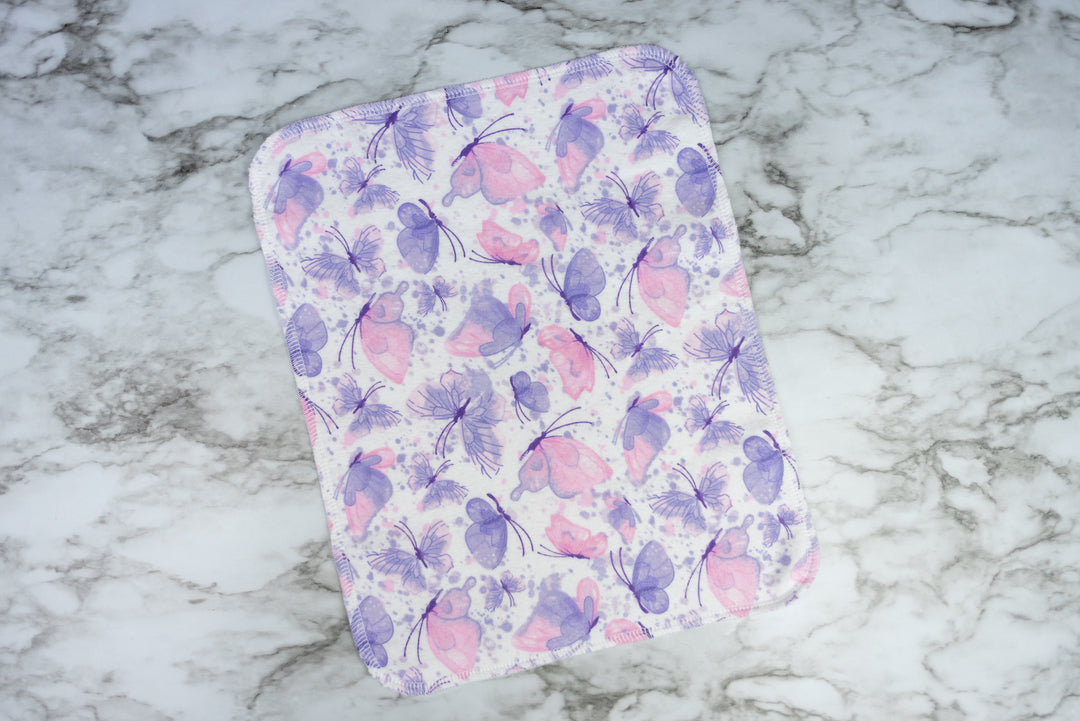 Paperless Towels - Pink & Purple Butterflies