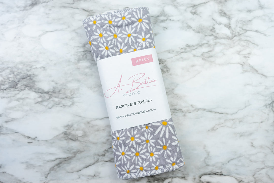 Paperless Towels - Ditsy Daisies