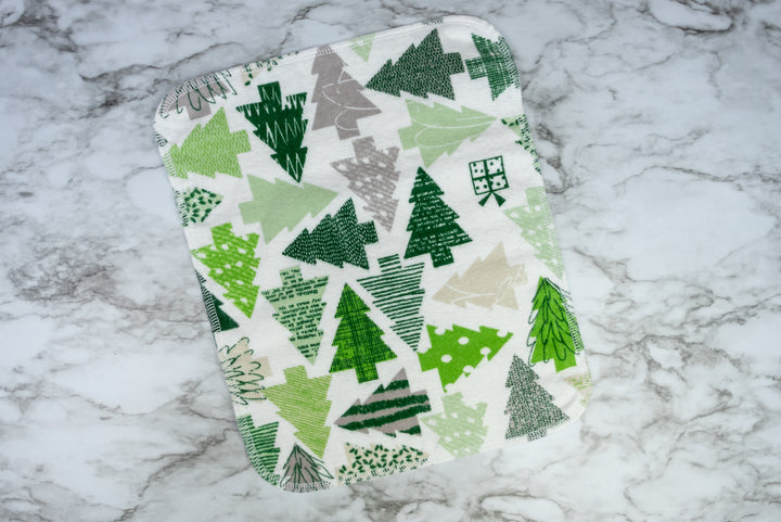 Paperless Towels - Green Christmas Trees