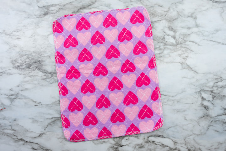 Paperless Towels - Argyle Hearts
