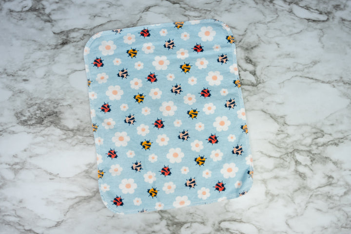 Paperless Towels - Blue Lady Bugs