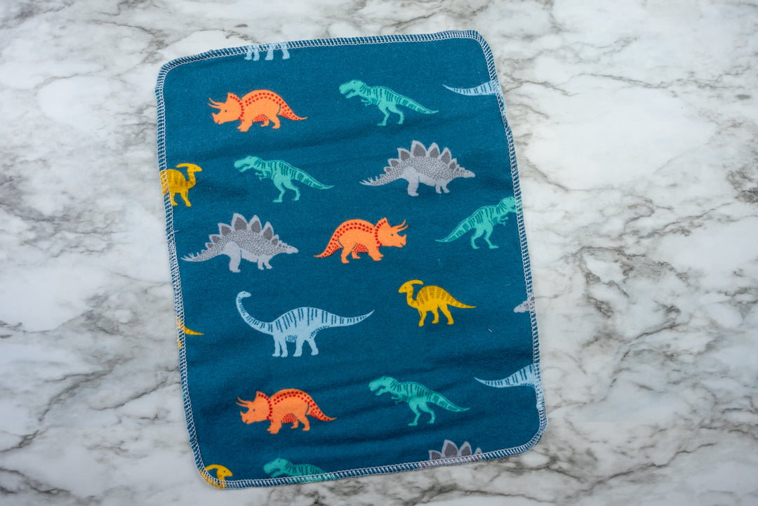 Paperless Towels - Blue Dinos