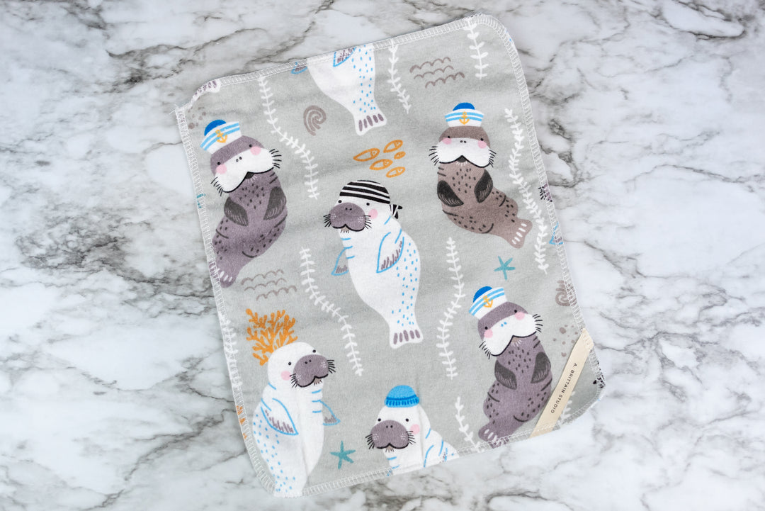 Paperless Towels - Pirate Manatees