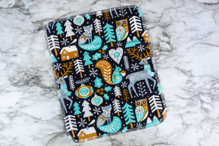 Paperless Towels - Midnight Winter Woodland