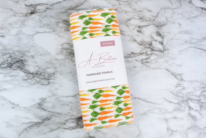 Paperless Towels - Small Carrots