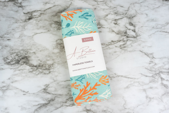 Paperless Towels - Coral