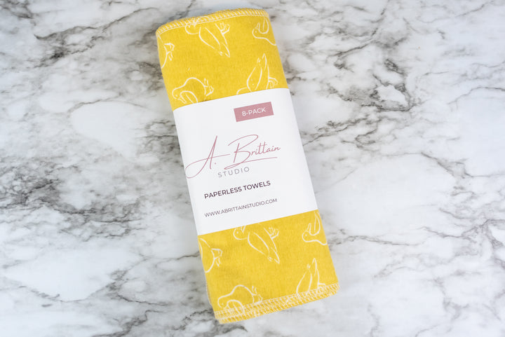 Paperless Towels - Yellow Ducks