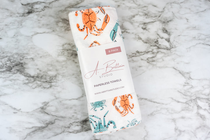 Paperless Towels - Crabs