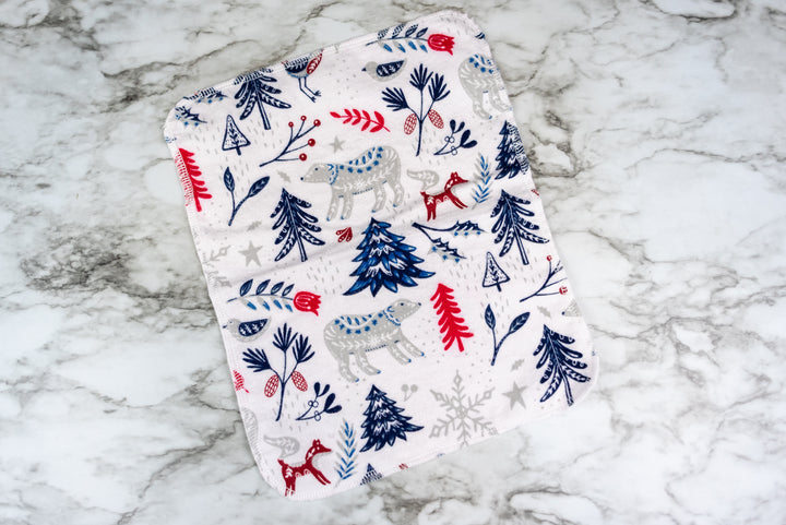 Paperless Towels - White Winter Woodland
