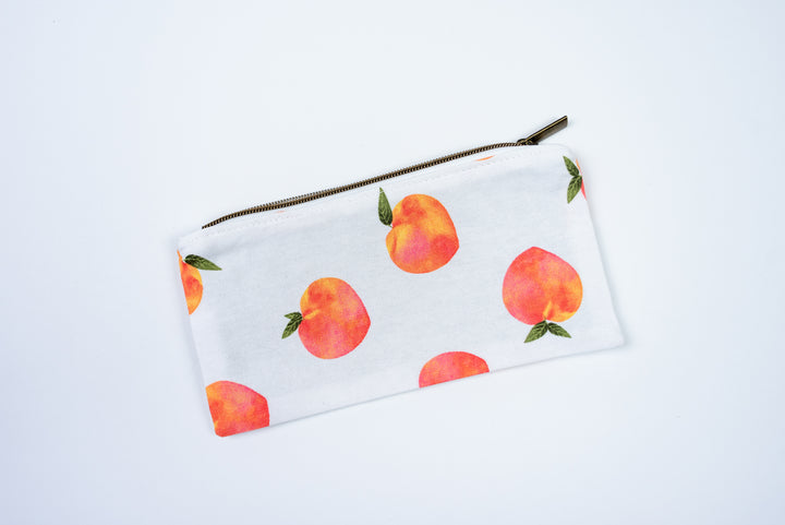 Perfectly Peach Zipper Pouch