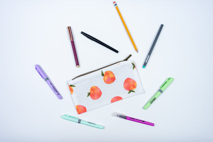 Perfectly Peach Zipper Pouch