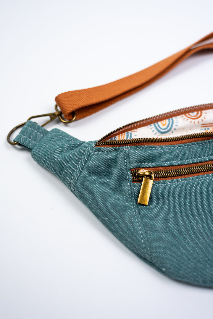 Teal Fanny Pack