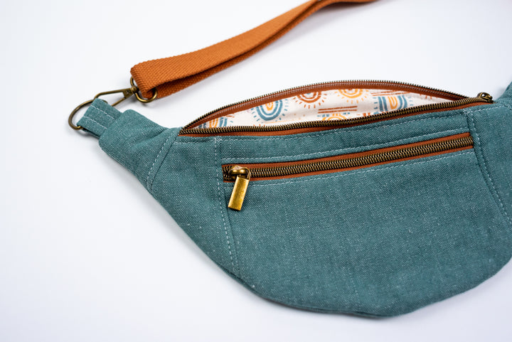 Teal Fanny Pack