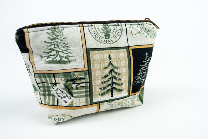 Medium Wedge Bag - Merry Christmas