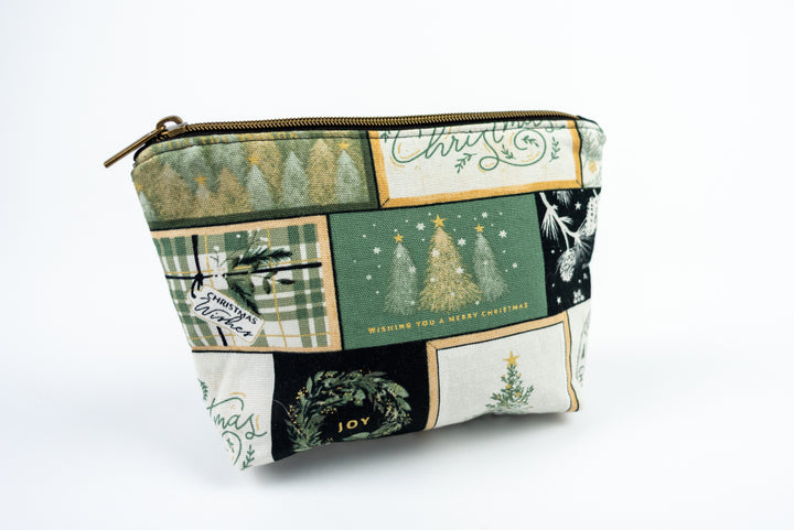 Medium Wedge Bag - Merry Christmas
