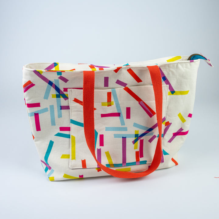 Pepin Tote - White Washi Tape