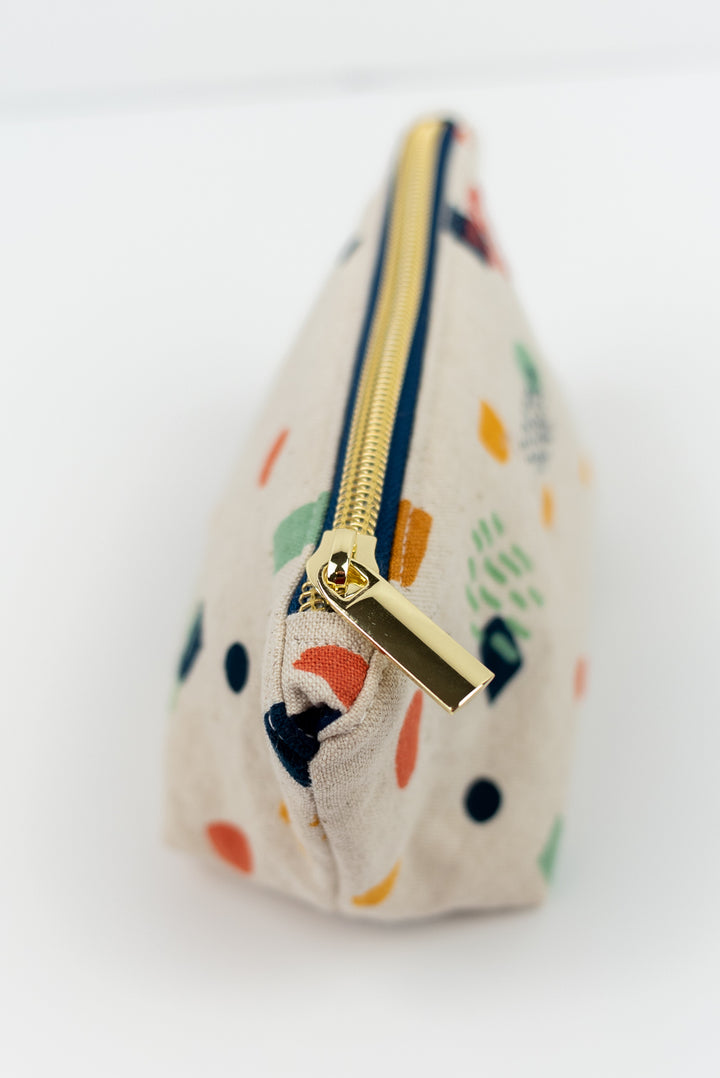 Extra Small Abstract Wedge Bag