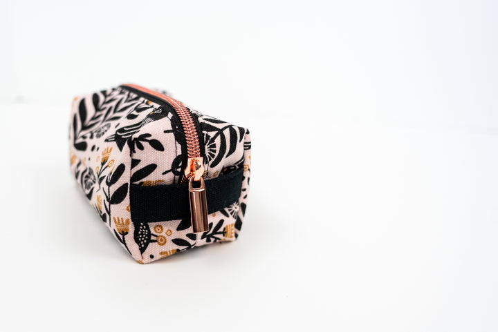Small Black Birds Boxy Bag