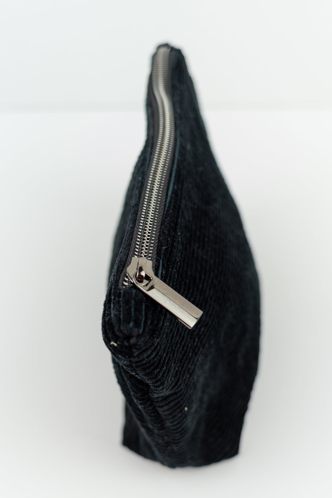 Medium Wedge Bag - Black Corduroy