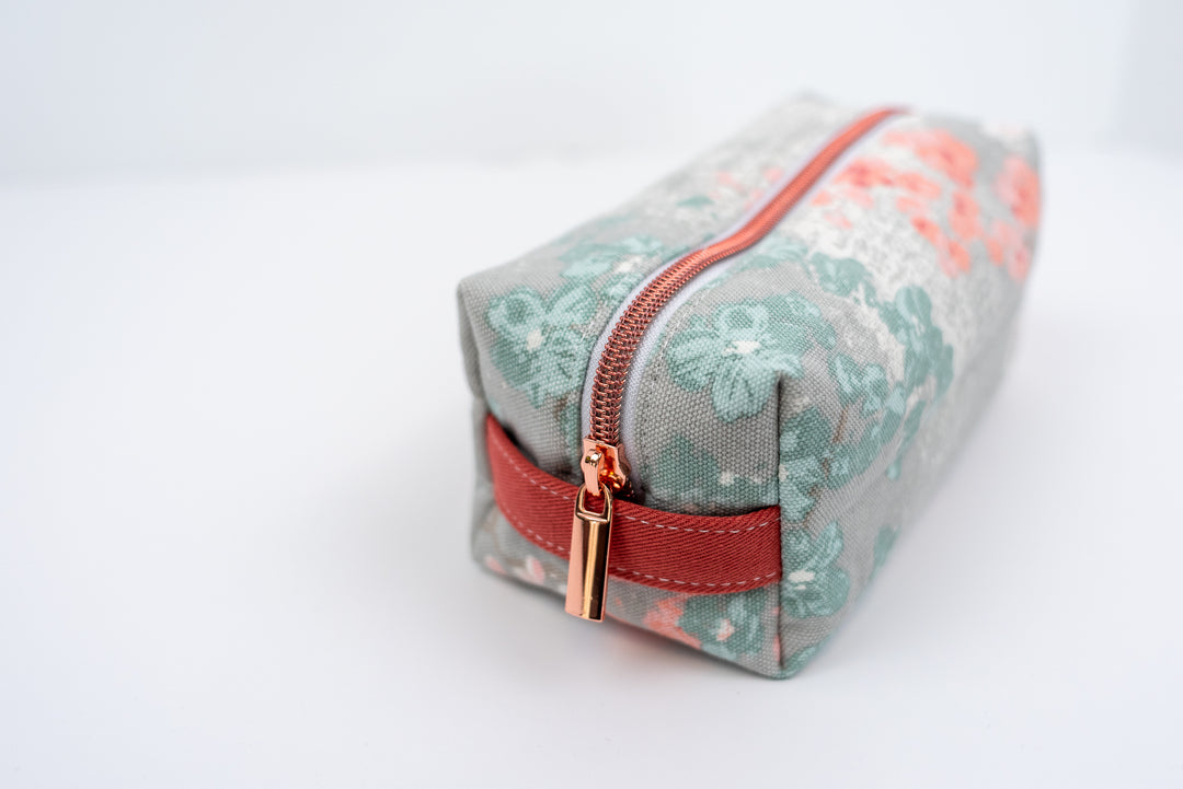 Medium Blush Floral Boxy Bag