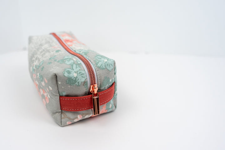 Medium Blush Floral Boxy Bag
