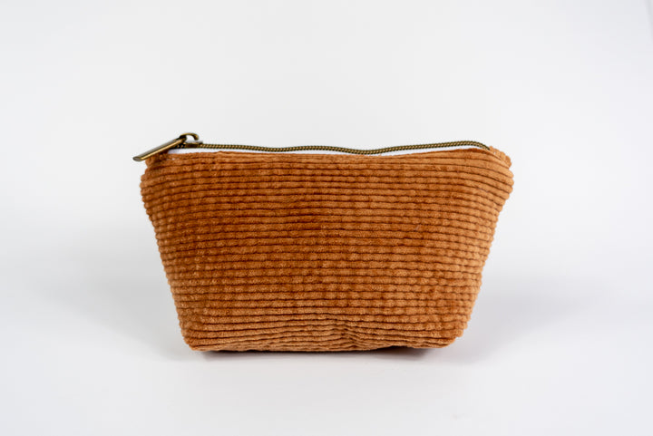 Extra Small Brown Corduroy Wedge Bag