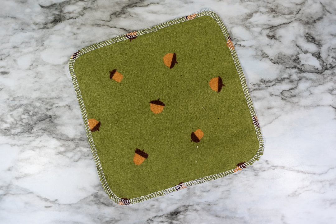Fall Reusable Cloth Wipes