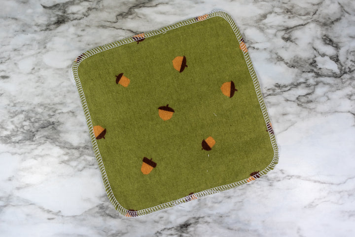 Fall Reusable Cloth Wipes