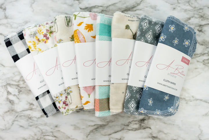 Reusable Cloth Wipes