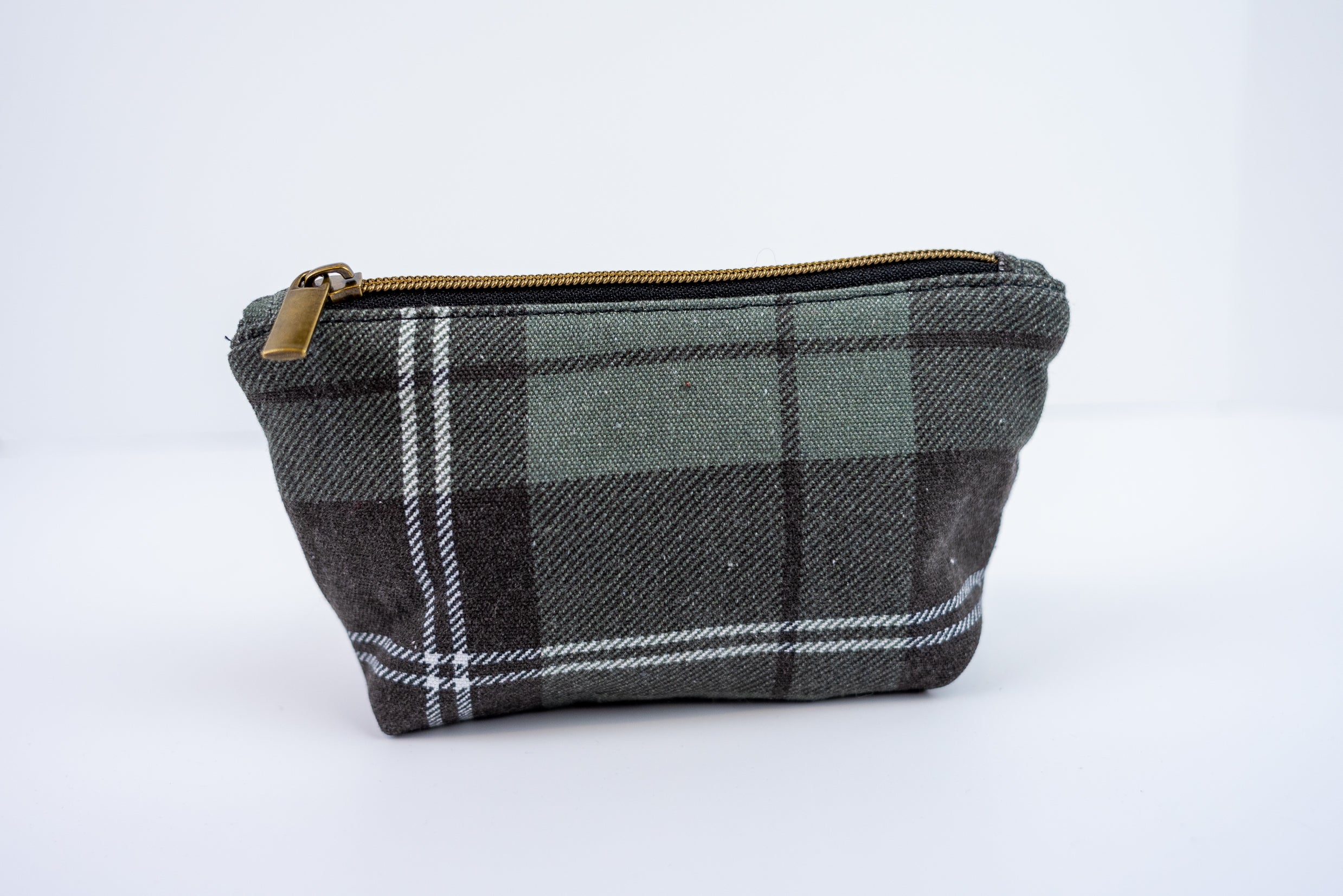 Green plaid purse best sale