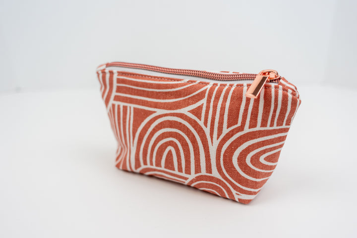 Extra Small Peach Rainbow Wedge Bag