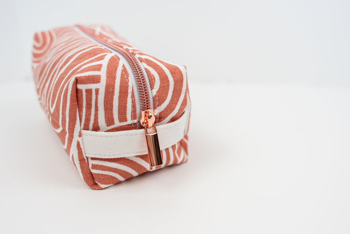 Medium Peach Rainbow Boxy Bag