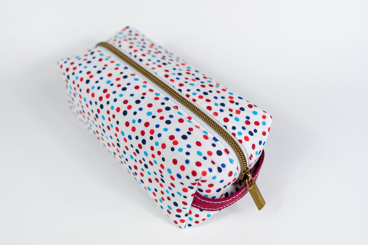 Medium Polka Dots Boxy Bag