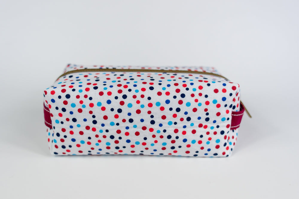 Medium Polka Dots Boxy Bag