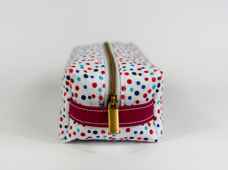 Medium Polka Dots Boxy Bag