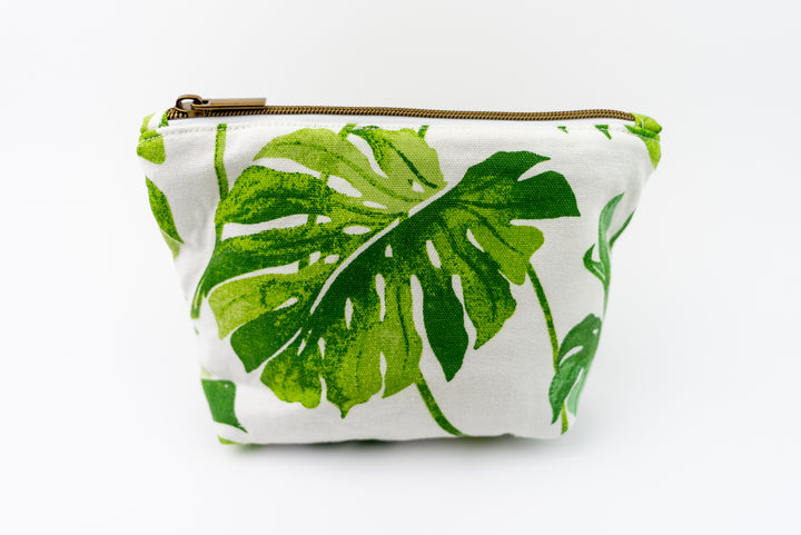Small Palm Leaf Wedge Bag