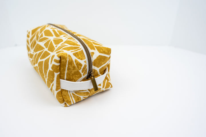 Large Yellow Leaves Boxy Bag