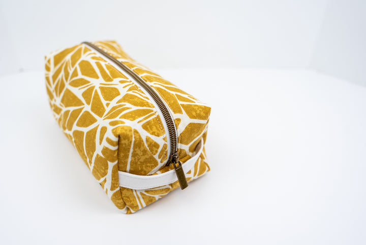 Large Yellow Leaves Boxy Bag