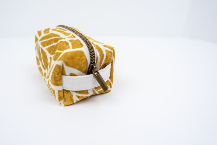 Small Yellow Leaves Boxy Bag